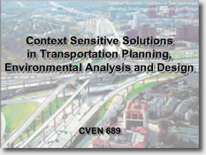 Course Materials for Graduate Course on Context-Sensitive Solutions